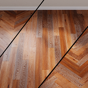 Elegant Goodwin Oak Parquet 3D model image 1 