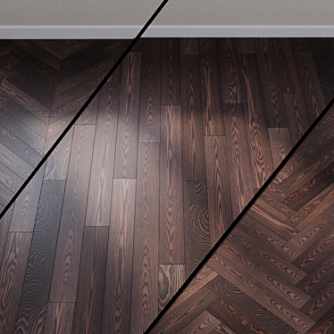 ASH GRAU Parquet Board by GOODWIN 3D model image 1 