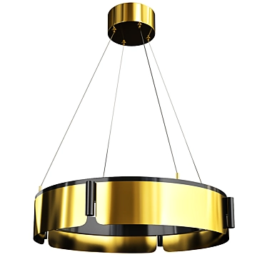 Elegant Tribeca Chandelier for Chic Interiors 3D model image 1 