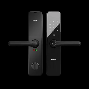 Kaadas S100: Stylish Lever Smart Lock 3D model image 1 