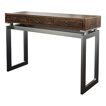 Elegant Milenia Console Table 3D model image 1 