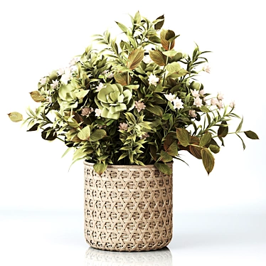 Botanical Bliss Bouquet 3D model image 1 