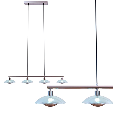 Modern UFO Dining Pendant Lamp 3D model image 1 