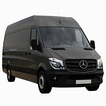 2015 Mercedes-Benz Sprinter SWB Panel Van 3D model image 1 
