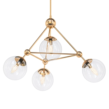 Coralie 4 - Geometric Glamour 3D model image 1 