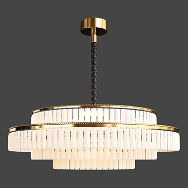 Elegant Charles Chandelier: V-Ray Render 3D model image 1 