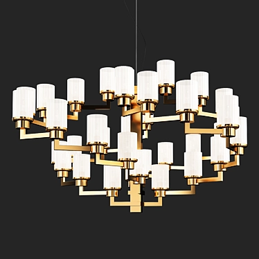 Elegant Artu Chandelier: Timeless Beauty 3D model image 1 