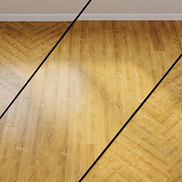 HARO Selective Brush Oak Parquet 3D model image 1 