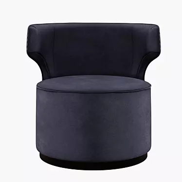 Modern Comfort Armchair 3D model image 1 