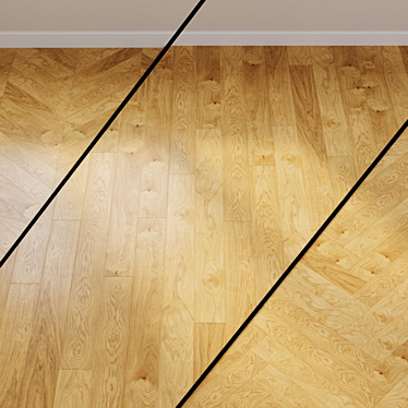 HARO PARQUET 4000 Oak Nature - Elegant and Durable 3D model image 1 