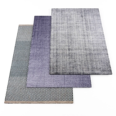 High-Resolution Rugs Set 3D model image 1 