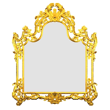 Italian Made Roberto Giovannini Mirror - Elegant Design, 158cm x 100cm 3D model image 1 