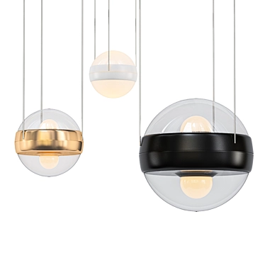 SFERICO SOSPESO Pendant Light 3D model image 1 