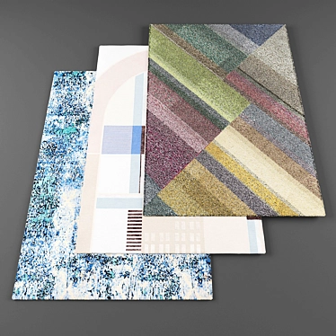 High Resolution Rug Collection 3D model image 1 