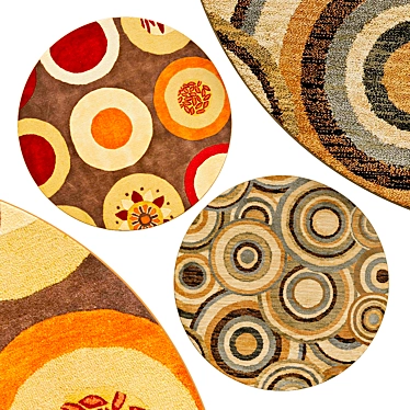 Elegant Circle Rugs | No. 178 3D model image 1 