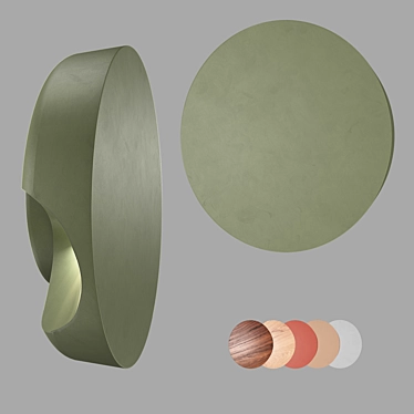 Vibia Dots 4670: Modern PBR Wall Lamp 3D model image 1 