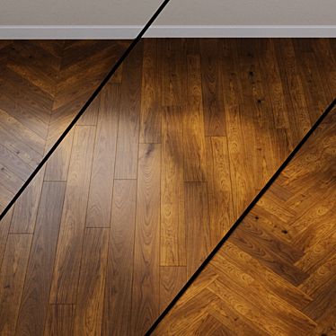 HARO PARQUET 4000 Plaza Amber Oak 3D model image 1 