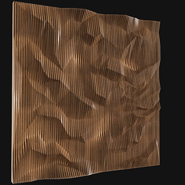 3d wood panel papper