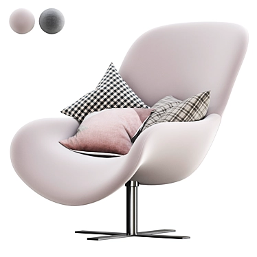 2014 B&B Italia Mart Armchair 3D model image 1 