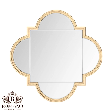 Handcrafted Daisy Mirror by Romano 3D model image 1 