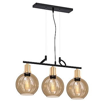 Elegant 4light 11053 Pendant Light 3D model image 1 