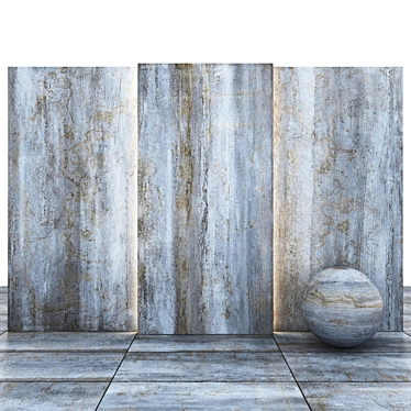 Dayton Blue Stone Slabs & Tiles 3D model image 1 