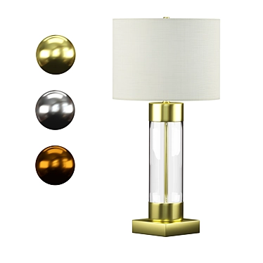 Elegant Avenue Table Lamp 3D model image 1 