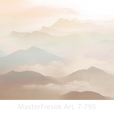 Title: Customizable Photo Wallpaper and Frescoes from MasterFresok 3D model image 1 