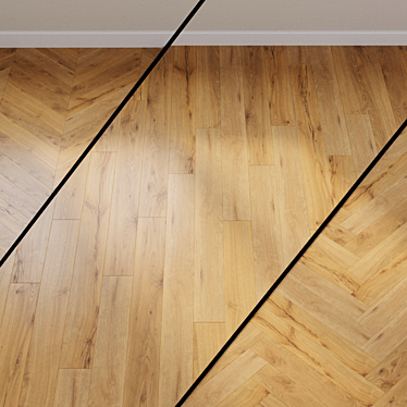 HARO TRITTY 100 Laminate Flooring: Alpine Oak Nature Matt 3D model image 1 