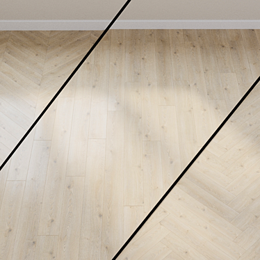 Haro Laminate TRITTY 100 Gran Via 4V Oak Kontura Gray 3D model image 1 