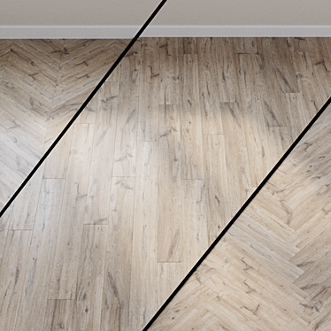 HARO Special Edition Oak Dover Laminate Flooring 3D model image 1 