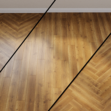 HARO Laminate Flooring Special Edition Modena Oak 3D model image 1 