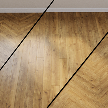 HARO TRITTY 90 Oak Savona Laminate 3D model image 1 