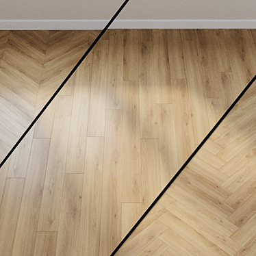 HARO Laminate Flooring TRITTY Emilia Puro 3D model image 1 