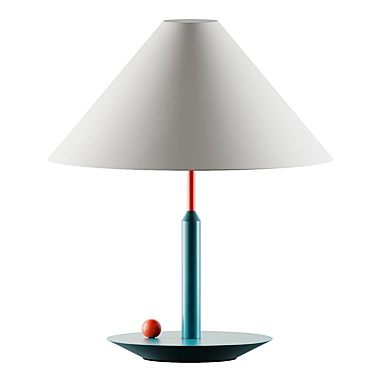 Vibrant Table Lamp: Thomas Dariel 3D model image 1 
