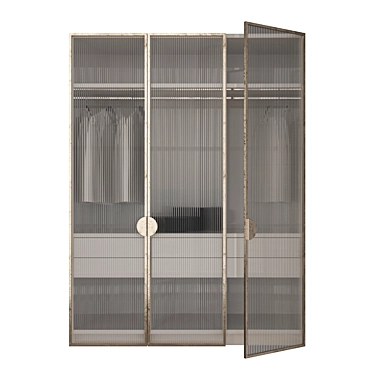 Spacious Edit Poly Cupboard 1800x2400x600mm 3D model image 1 