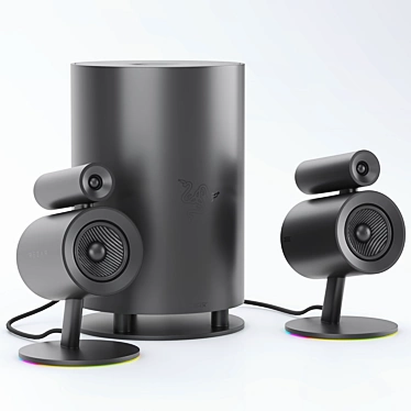 Razer Nomo Pro: Immersive Audio Powerhouse 3D model image 1 