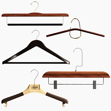 Set of five hangers n4
