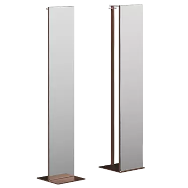 Glimmering Reflections: S33 Mirror Stand 3D model image 1 
