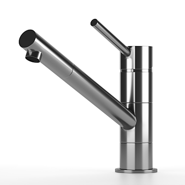 Modern Single-Lever Faucet 3D model image 1 