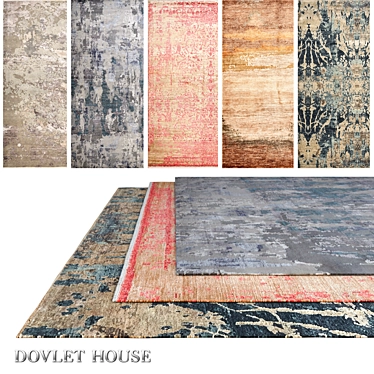 DOVLET HOUSE Carpets: Luxurious Collection 3D model image 1 