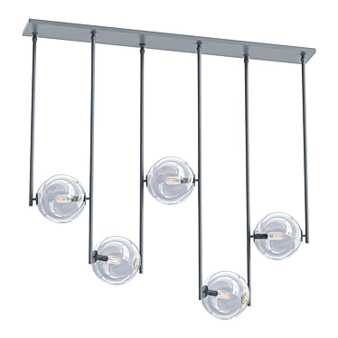 Harmony Pendant Lighting: The Equalizer 3D model image 1 