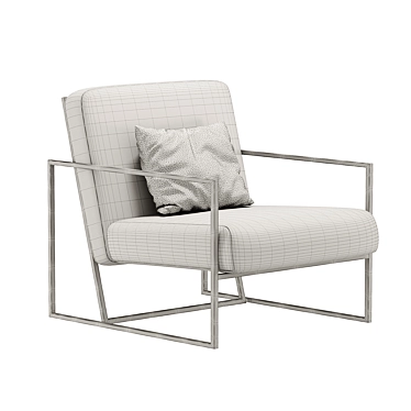 Acapulco Armchair- Trendy Comfort 3D model image 1 