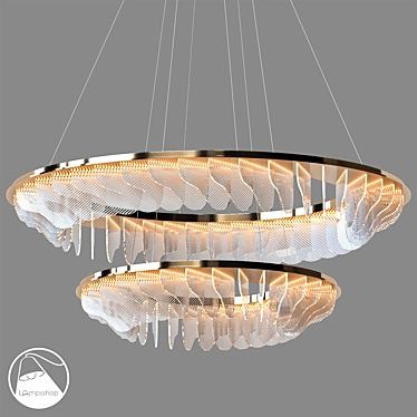 Modern Chandelier Lights | LampsShop 3D model image 1 