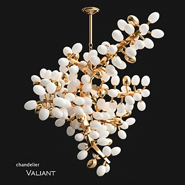 Elegant Valiant Vertical Light 3D model image 1 