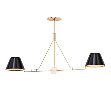 Chiltern Double: Modern Elegance Illuminated 3D model image 1 