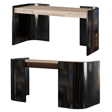 ARTE TABLE: Stylish, Spacious, and Versatile 3D model image 1 