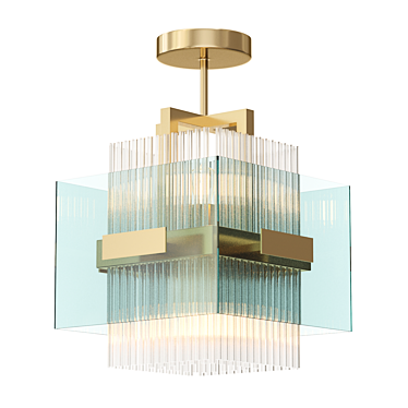 Contemporary Designer Lamp SELLA 3D model image 1 