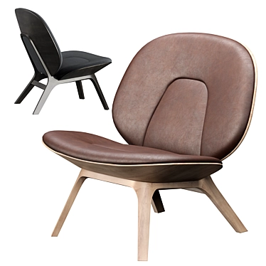 Elegant Poi Chair by Weibelweibel 3D model image 1 