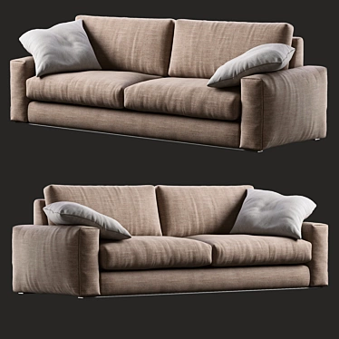 Modern Design Sofa: 810 FLY By Vibieffe 3D model image 1 